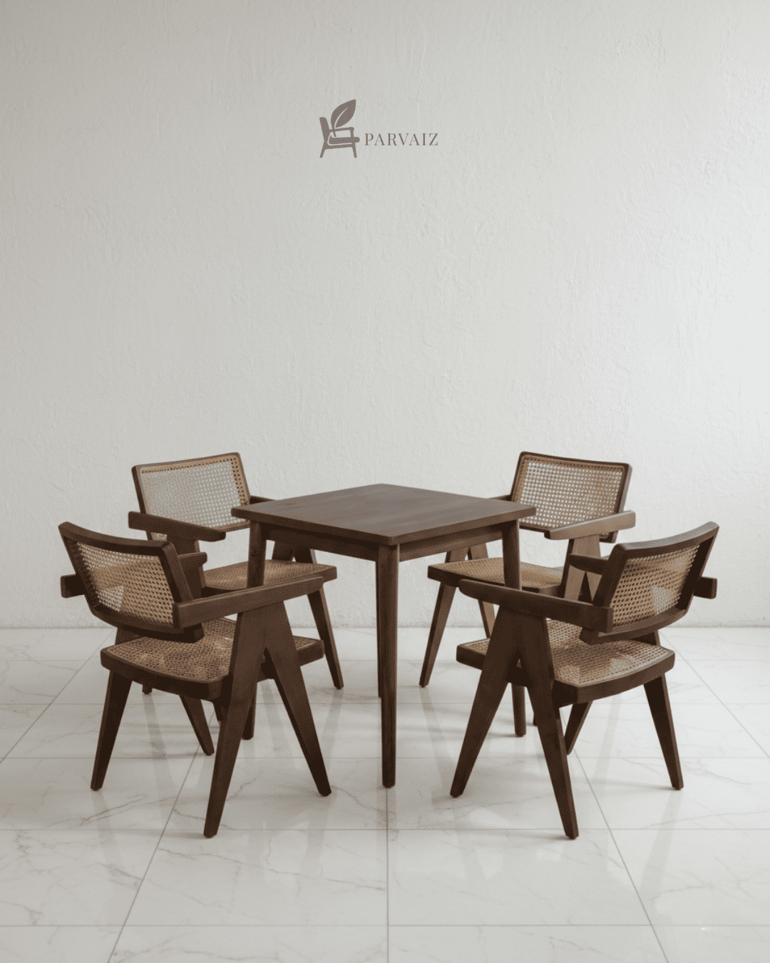 Henry Arm Set - 4 Chairs