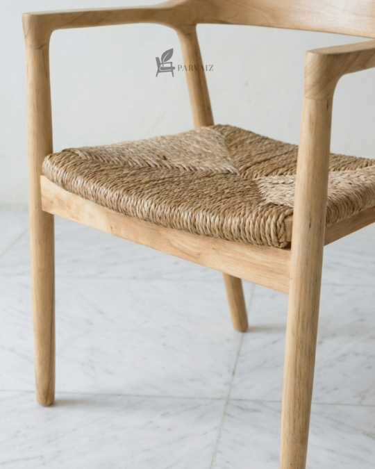 Laog Chair With Rattan