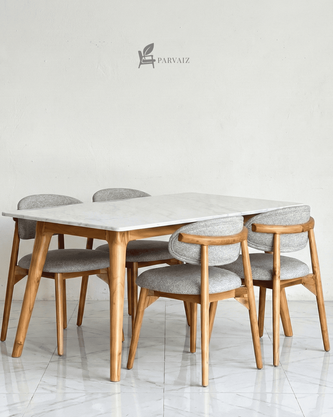 Set Pange with Marble