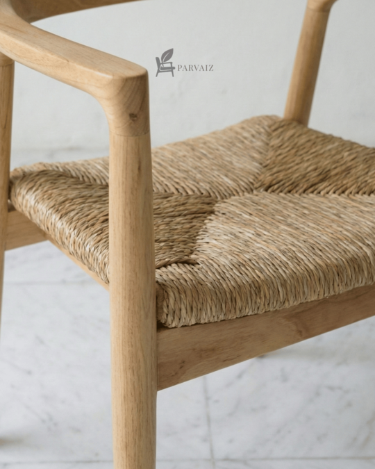 Laog Chair With Rattan