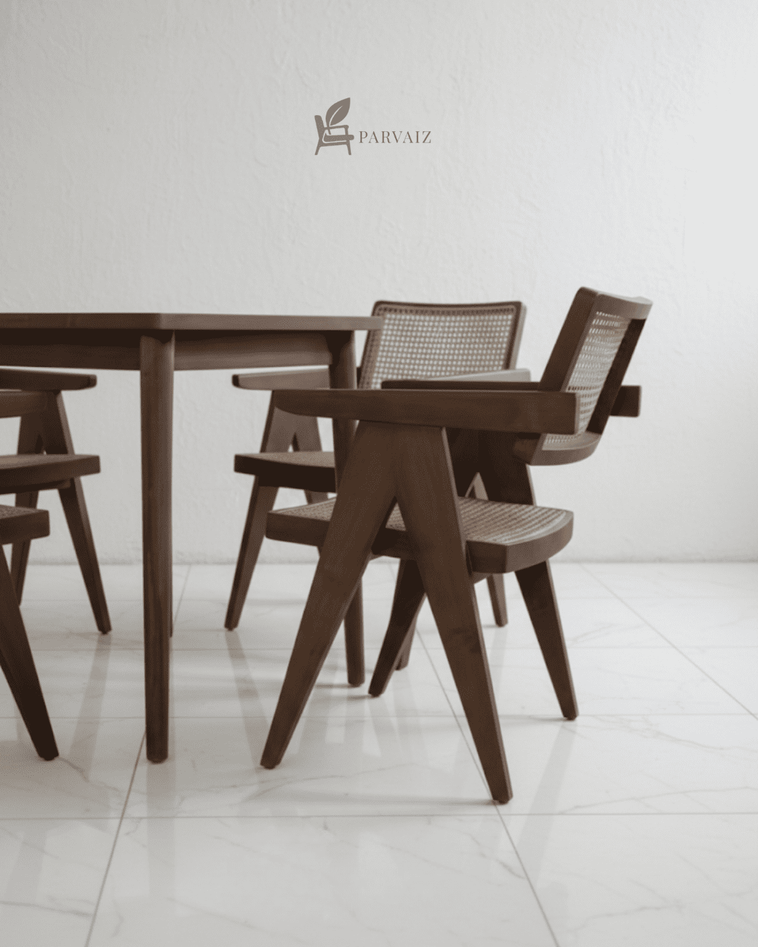 Henry Arm Set - 4 Chairs